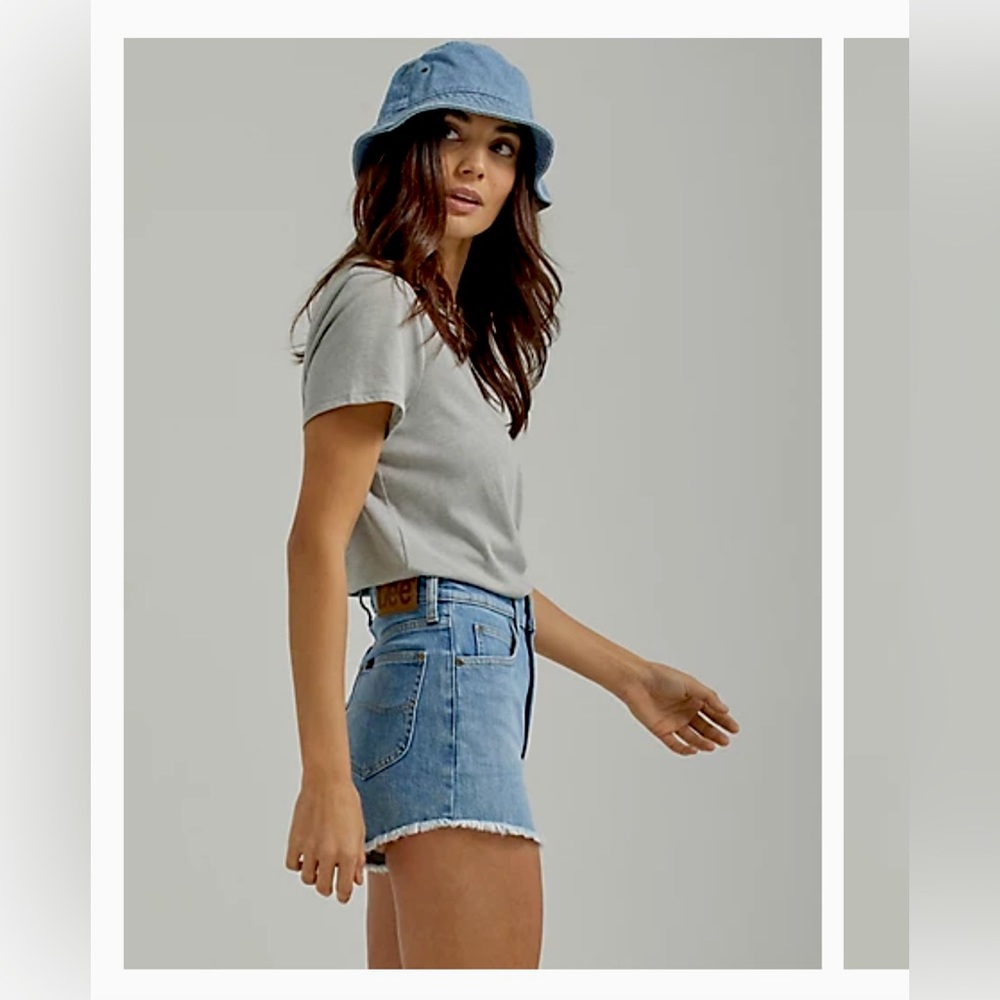 Lee High Rise Cut Off Shorts* Vintage/Retro Look